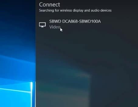 How To Use Your Laptop as a Monitor? 9 Look for an available device